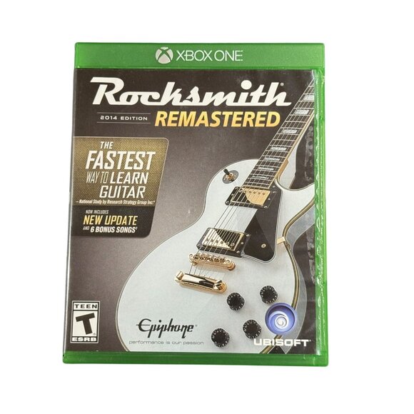 Rocksmith Remastered 2014 Edition Microsoft Xbox One Game - Picture 1 of 7